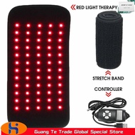 660nm Red &850nm Near Infrared Light Therapy Waist Wrap Pad Belt For Pain Relief Supports & Braces