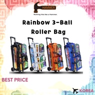 [Hammer] Rainbow Bowling 3-Ball Roller Bag 3ball (9 colors)