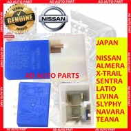 MADE IN JAPAN NEW Miyamoto Nissan Genuine Sentra X-Trail Almera 4Pin Head Lamp Power Horn Relay 2523