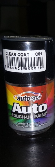 [CLEAR COAT ONLY ] Original Autospa Touch Up Paint - CAT KERETA  18ML~NOT ONE SET