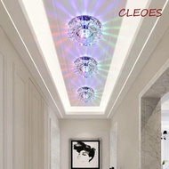 CLEOES LED Ceiling Lights, 220V Aisle Flush Balcony lamp, Multicolor Downlight Modern 3W Surface Mou
