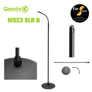 ขาตั้งไมค์ ขาตั้งไมค์โพเดียม ขาตั้งไมค์คอห่าน Gravity MS23 XLR B ขาตั้งไมค์ประธาน ถอดคอเพื่อปรับระดั