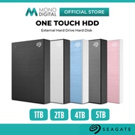 Seagate One Touch External Hard Drive Portable Hard Disk Data Rescue Pro Included 1TB / 2TB / 4TB / 