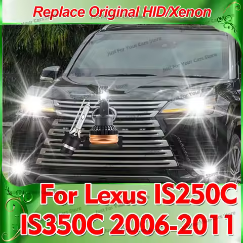 2Pcs D4 D4S LED/HID Xenon Headlights 6000K For Lexus IS250C IS350C 2006 2007 2008 2009 2010 2011 Hig