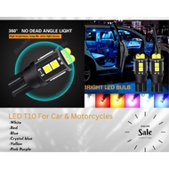 Car/Motorcycles Super Bright LED Bulb T10 W5W