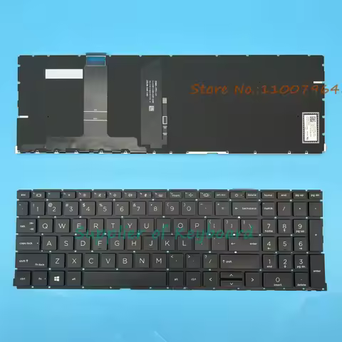 NEW English Keyboard For HP ProBook 450 G8 G9 G10,455 G8 G9 G10,450R G8 455R G8 G9 Laptop Backlit