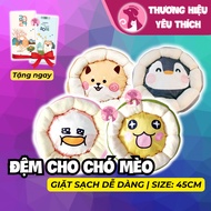 Cute Round Sleeping Mattress for Pets (Dog mattress, cat mattress, dog mattress, cat mattress)