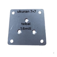 Retro Sofa Leg Plate 7cm 3, 7cm thick 1.6mm