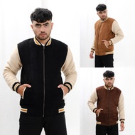 Libra Brofash Brand Men's Reslenting Varsity Baseball Jacket Men's Varsity Baseball Jacket Men's Bas