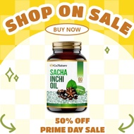 【Buy 3 Free 1】 GNI Sacha Inchi Oil 60 Softgels | Heart & Brain Health, Blood Pressure & Cholesterol 