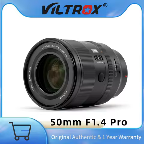 Viltrox 50mm F1.4 Pro Black Full Frame Autofocus Lens for Sony FE a7iv a7cii a7rv a1ii a6600 a6700 z