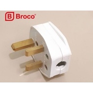Ac plug head 3-pinBroco 3 pin plug 3 pin socket
