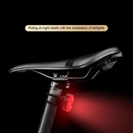 USB Rechargeable Bicycle Tail Light Cycling Helmet Light Bike Accessories Bike Rear Back Lights Waterproof *SG Seller*