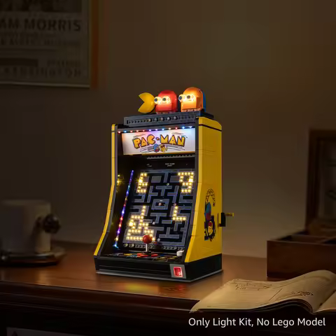 Kyglaring LED Light Kit suitable for Lego PAC-MAN Arcade 10323 Decorative Lamp Not Lego Building Blo