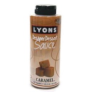 焦糖 風味 裝飾醬- 美國 Lyons 經典設計師系列 482g/罐(有效期限：2025/03/07)--【良鎂】