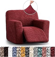 PAULATO BY GA.I.CO. Recliner Slipcover - Recliner Chair Cover - Soft Polyester Fabric Slipcover - 1-