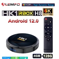 LEMFO HK1 RBOX H8 Android 12 TV Box Full H618 4GB Memory 128GB ROM Decoding BT5.0 5G Dual Wireless Network 6K HD Tvbox