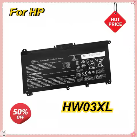 New Laptop Battery HW03XL for HP 15-EG0067ST HSTNN-IB90 LB8U L97300-005 11.34V 3470mAh 3 Cells Hp La