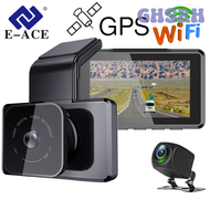 GHSRH E-ACE Car Dvr Built In GPS WiFi 3.0 Inch Dash cam Full HD 1080P dash cam for cars Video recorder GESAR