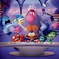 VEXUS Inside Out2 Costume, Dress Up Anger Inside Out2 Cosplay, Fancy Clothing Sadness Anxiety Fear K