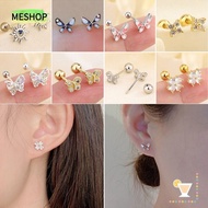 MESHOP Cartilage Stud, Cartilage Helix Body Jewelry Stud Earrings, High-quality Shiny Sweet Ear Pier