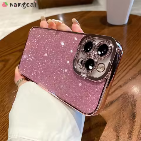 For Samsung Galaxy M54 M53 M52 M51 M33 M30S M21 M31 M42 M14 M13 M23 F23 Shinning Soft Case With Blin