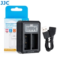 JJC Camera Battery Charger for Fuji NP-W126S NP-W126 of Fujifilm X100VI X100V X100F XS10 X-S10 X-T30 II XT30 X-T20 X-T10 X-E4 XE4 X-E3 X-E2S X-E2 X-E1 X-T3 X-T2 X-T1 X-T200 X-T100 X-PRO3 X-PRO2 X-PRO1 X-A7 X-A5 X-A3 X-A2 X-A1 X-M1
