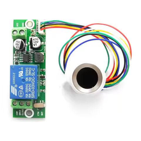 Fingerprint Control Relay Module Fingerprint Authentication Control Relay Module for Automobile Moto