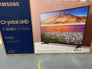 Samsung 43吋 43inch UA43TU7090 4k 智能電視 smart tv $3000