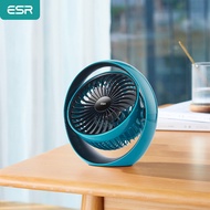 ESR USB Desk Fan Small Personal 2000mAh Desktop Table Fan 3 Gears Wind 5V/1A Operation Portable Mini Fan for Office Bedroom