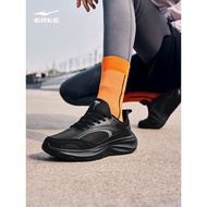 Ming Ou Hongxingerke Men's Shoes Sports Shoes Autumn New Style Soft Sole Casual Running Shoes Black 