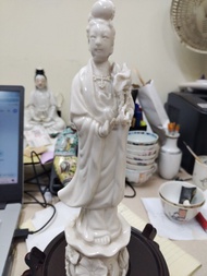 觀音白瓷雕像
