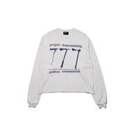 EIBX ERD Fu Second Generation 777 Graffiti Printed Distressed Color Round Neck Sweatshirt Long Sleev