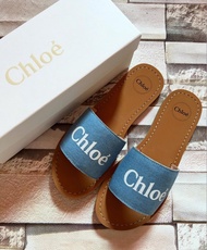 現貨 37 Chloe 拖鞋 slippers slides