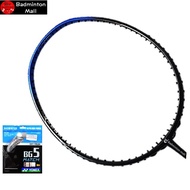 Apacs Nano Fusion Speed 722【Install with String】Yonex BG5 (Original) Badminton Racket -Black Blue(1pcs)