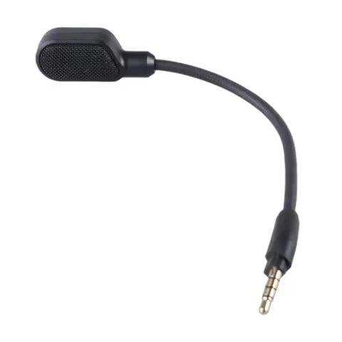 Replacement Game Mic 3.5Mm Microphone For Kingston Hyperx Cloud 3 III Gaming Headsets Headphones