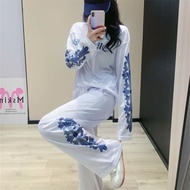 Chrome Hearts Horseshoe Sanskrit Printed Casual Pants - Autumn Edition