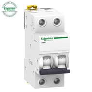 Cầu Dao Tự Động MCB - Aptomat/Át Cài - 2P - 220VAC dòng cắt 6kA Acti9 MCB Schneider A9K27206 A9K2721