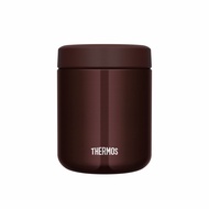 THERMOS 膳魔師 JBR-400系列 不銹鋼大口徑燜燒罐400ML(兩色)-咖啡色