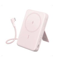 PROMO Anker Wireless Power  Bank (10K 30w Built-in USB-C Cable) A1685 | Built-in USB-C Cable | Adjus