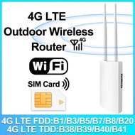 Mini Smart LTE Protable Wireless Outdoor Router 905 with Sim Card, CPE 4G Wifi Waterproof Hotspot WAN LAN High-Gain Dual Antenna