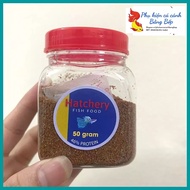 Guppy fish food, Hatchery Betta 50gr - Nutritional food for guppies, betta fish, aquatic fish