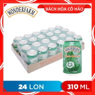 THÙNG 24 LON TRÀ BÍ ĐAO WINTER MELON TEA WONDERFARM 310ML