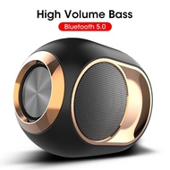 X6 Portable Wireless Loudspeakers Bluetooth 5.0 TWS Waterproof Outdoor Stereo Music Support TF AUX USB FM Speaker for Phone PC