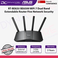 ASUS RT-BE82U BE6500 WiFi 7 Dual Band Extendable Router Five 2.5GbE ports Commercial Grade Network S