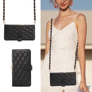 Card Case For Samsung Galaxy A34 A54 A15 A35 A55 With Diagonal Strap lanyard Samsung A13 A14 A25 Mob