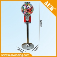 New Style 45cm Electroplating Large Chassis One Yuan Coin-operated Bouncy Ball Machine, One Yuan Coi