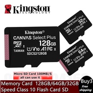 Kingston Ultra Micro SD 128GB 32GB 64GB 256GB 16G 400GB Micro SD Card SD/TF Flash Card Memory Card