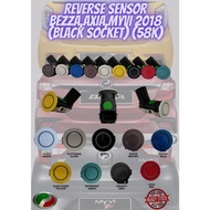 REVERSE SENSOR BEZZA,AXIA,MYVI 2018 (89341-BZ170) BLACK SOCKET 58K /1pc Reverse Sensor Parking Senso