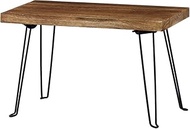 Abite JN-502-BK Urban Fold Table L (Folding) W23.6 x D 12.2 x H 15.0 inches (60 x 31 x 38 cm)